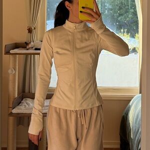 girlfriend collective zip up long sleeve